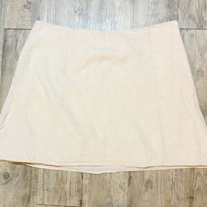 Loft Outlet Linen Mini Skirt
